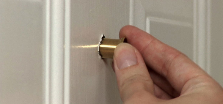peephole door repair in Seal Beach